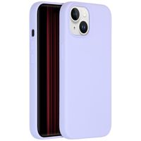 Accezz Liquid Silikoncase mit MagSafe iPhone 15 - Violett