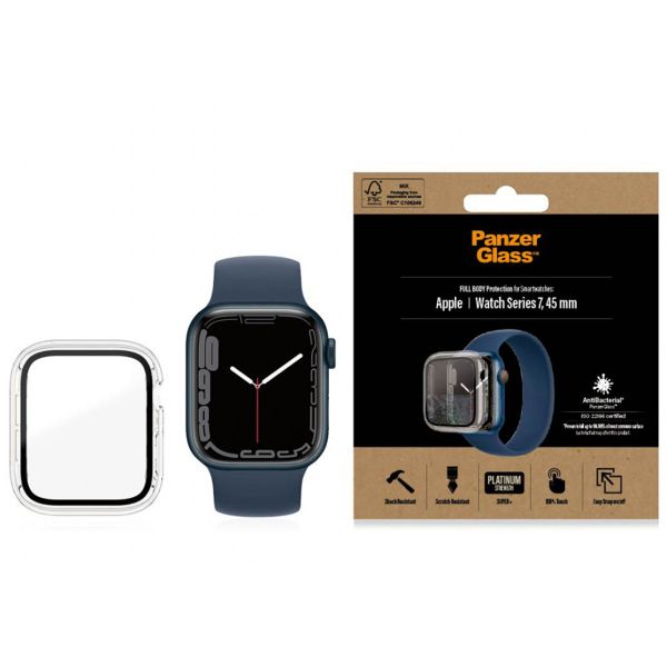 PanzerGlass Full Body Case für das Apple Watch Serie 7 - 45 mm - Transparent