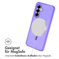 imoshion Glitzer Back Cover mit MagSafe Samsung Galaxy A56 - Glitzer Violett