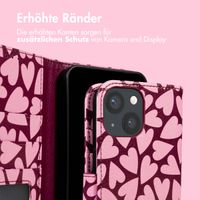 imoshion Design Klapphülle Apple iPhone 14 - Hearty Blush
