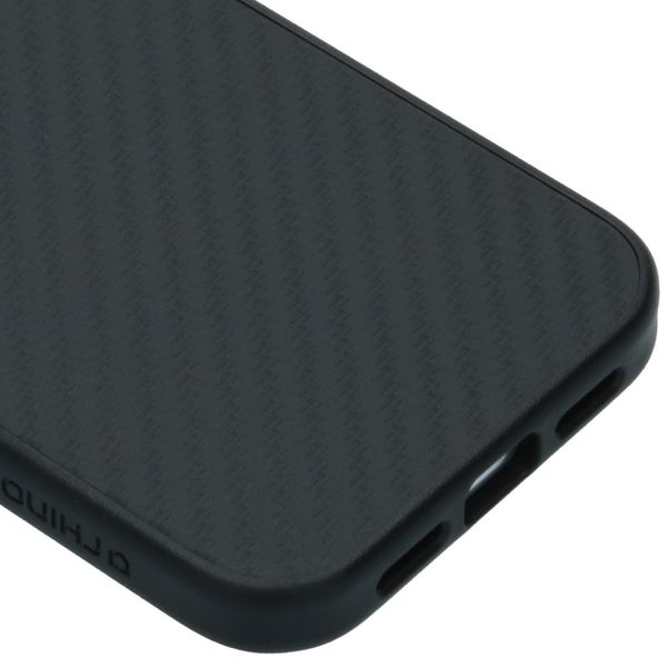 RhinoShield SolidSuit Backcover iPhone 12 (Pro) - Carbon Fiber