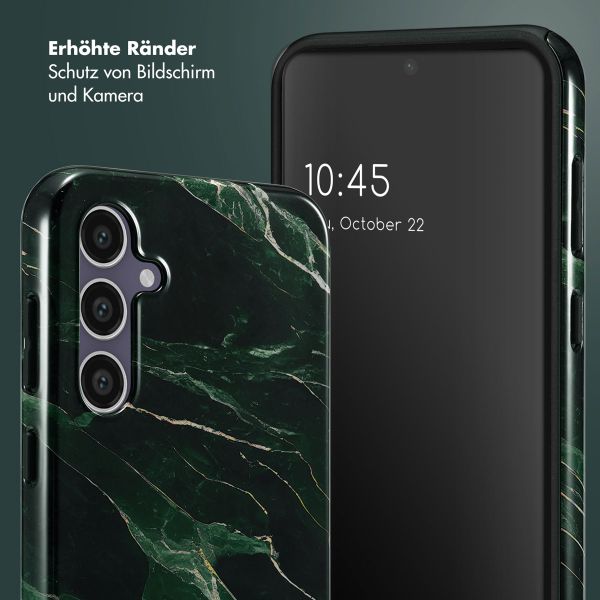 Selencia Vivid Back Cover Samsung Galaxy S23 FE - Chic Marble Quartz