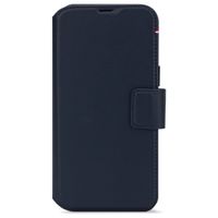 Decoded 2 in 1 Leather Klapphülle MagSafe für das iPhone 16 - Navy