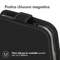 Accezz Flip Case Samsung Galaxy A34 (5G) - Schwarz