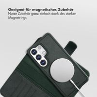 Selencia Olyn Abnehmbare Bookcase mit MagSafe Samsung Galaxy S26 Ultra - Grün