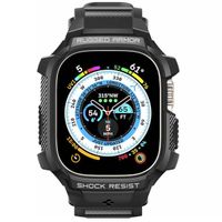 Spigen Rugged Armor™ Pro Case für die Apple Watch Ultra (2) - 49 mm - Schwarz