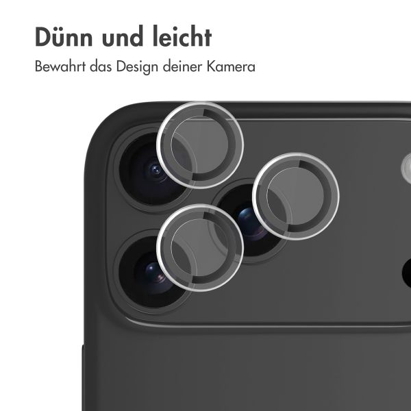 imoshion 2er Pack Kameraobjektivschutz für das Apple iPhone 17 Pro / 17 Pro Max - Transparent