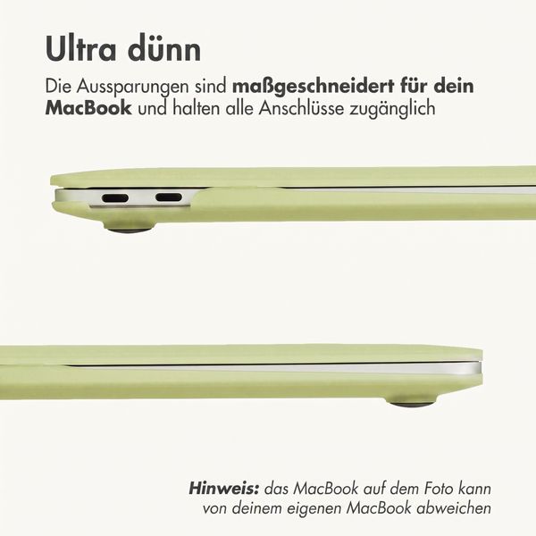 imoshion Laptop Cover Apple MacBook Neo 13 Zoll (2026) A18 - Citrus
