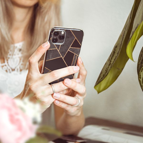 imoshion Design Hülle Samsung Galaxy A42 - Black Graphic