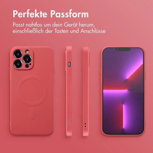 imoshion Color Back Cover mit MagSafe Apple iPhone 13 Pro Max - Dusty Rose