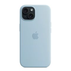 Apple Silikon-Case MagSafe Apple iPhone 15 Plus - Light Blue