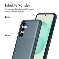 imoshion Backcover mit Kartenfach Samsung Galaxy S25 Plus - Dunkelblau