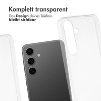 Accezz 100% recyceltes TPU Clear Cover für das Samsung Galaxy S24 Plus - Transparent