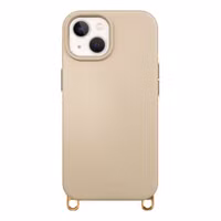 Selencia Rivièra Backcover mit MagSafe mit abnehmbaren Haken Apple iPhone 15 - Milky Latte