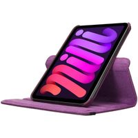 imoshion 360° drehbare Klapphülle für das iPad Mini 7 (2024) / iPad Mini 6 (2021) - Violett