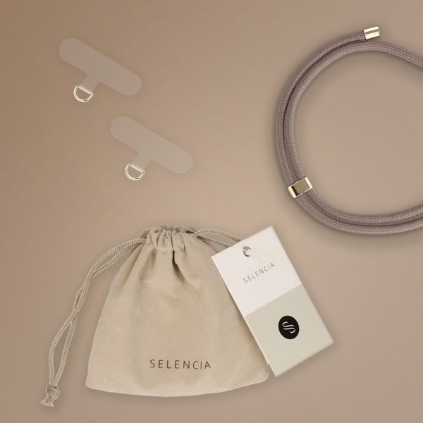 Selencia Universal-Handykette - Mokka