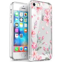 imoshion Design Hülle iPhone 5 / 5s / SE - Blume - Rosa