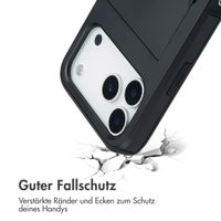 imoshion Backcover mit Kartenfach Apple iPhone 17 Pro Max - Schwarz