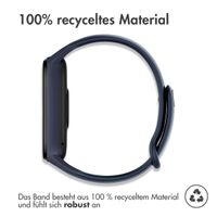 imoshion Silikonarmband für das Xiaomi Mi Band 5 / 6 - Dunkelblau