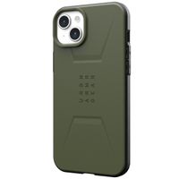 UAG Civilian Backcover MagSafe für das iPhone 15 Plus - Olive Drab