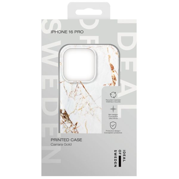 iDeal of Sweden Fashion Back Case Apple iPhone 16 Pro - Carrara Gold