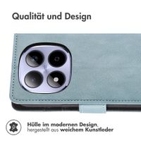 imoshion Luxuriöse Klapphülle Xiaomi Redmi Note 15 Pro (4G) - Hellblau