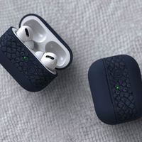 Njorð Collections Salmon Leather Case für Apple AirPods Pro 1 / Pro 2 - Petrol