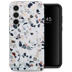 Selencia Vivid Tough Back Cover für das Samsung Galaxy A55 - Chic Terazzo