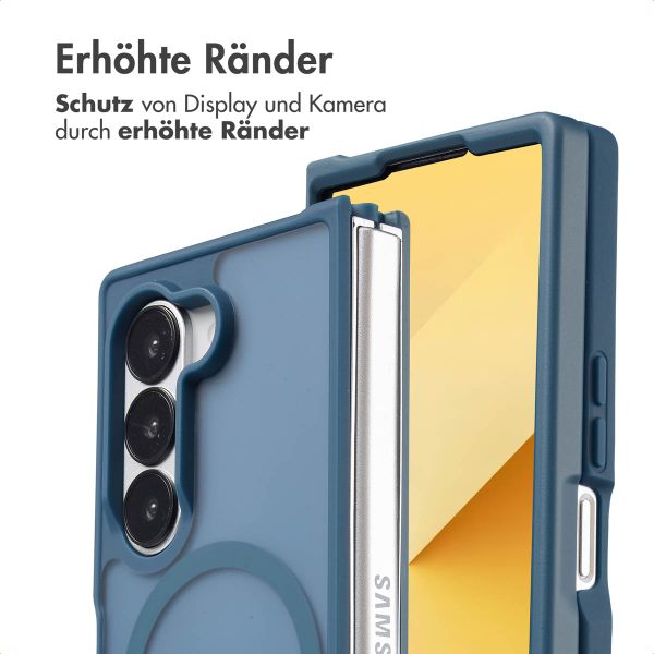 imoshion Color Guard Back Cover mit MagSafe für das Samsung Galaxy Z Fold 6 - Dunkelblau