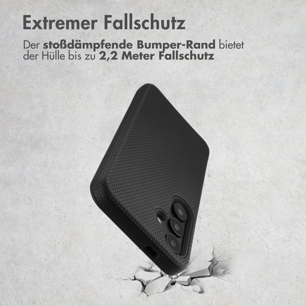 Accezz Tough Back Cover mit MagSafe Samsung Galaxy S24 - Schwarz