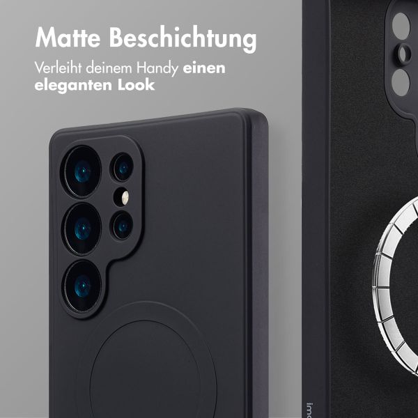 imoshion Color Back Cover mit MagSafe für das Samsung Galaxy S25 Ultra - Schwarz