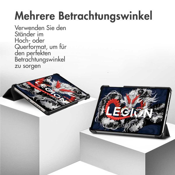 imoshion Trifold Klapphülle Lenovo Legion Tab (2025) - Schwarz