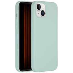 Accezz Liquid Silikoncase für das iPhone 15 Plus - Sky Blue