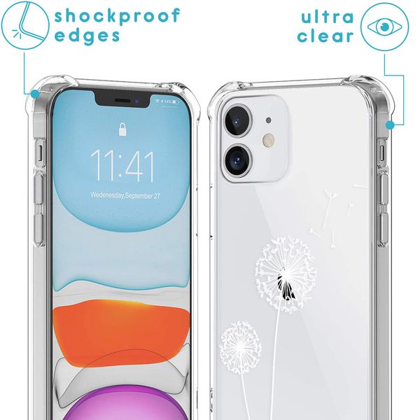 imoshion Design Hülle mit Band für das iPhone 12 Mini - Dandelion