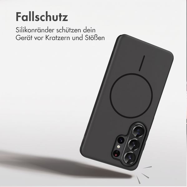 imoshion Color Backcover mit Thin MagSafe Ring Samsung Galaxy S26 Ultra - Schwarz