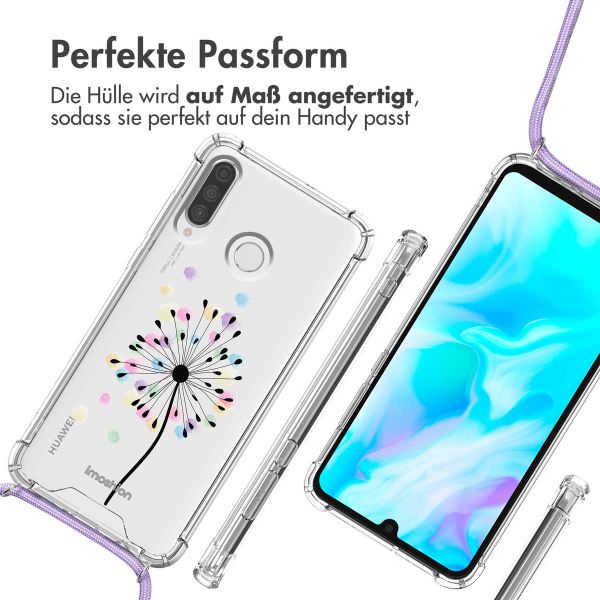 imoshion Design Hülle mit Band Huawei P30 Lite - Sandstone Dandelion