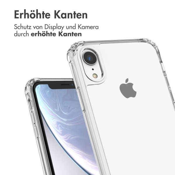 imoshion Back Cover mit Band + Armband für das iPhone Xr - Perlen Herzchen