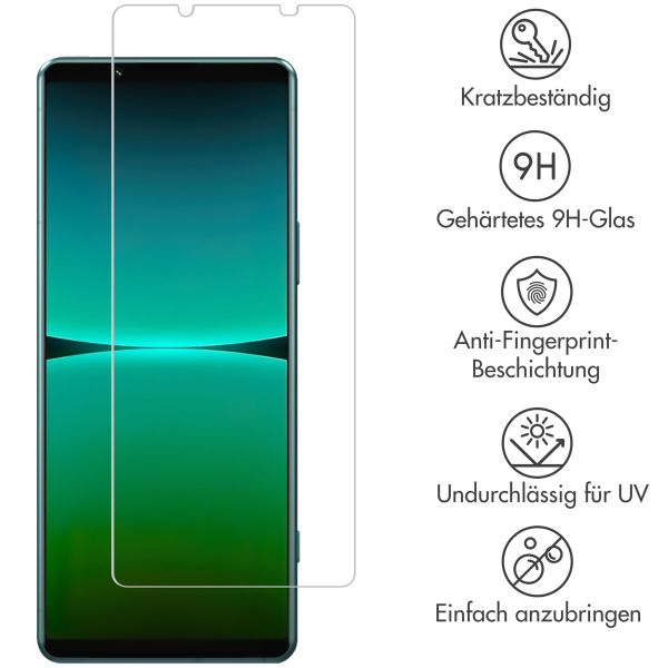 Selencia Screen Protector aus gehärtetem Glas Sony Xperia 5 IV