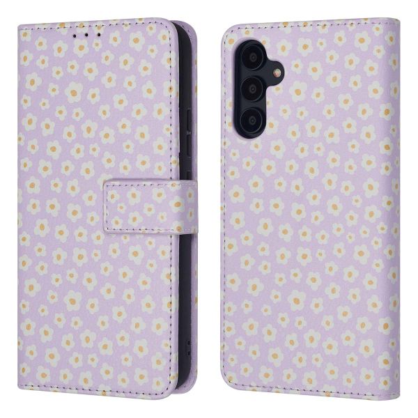 imoshion Design Klapphülle Samsung Galaxy A54 (5G) - White Daisy