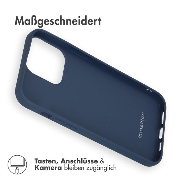 imoshion Color TPU Hülle für das Apple iPhone 14 Pro Max - Dunkelblau