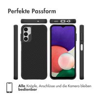 imoshion Rugged Hybrid Carbon Case für das Samsung Galaxy A14 (5G/4G) - Schwarz