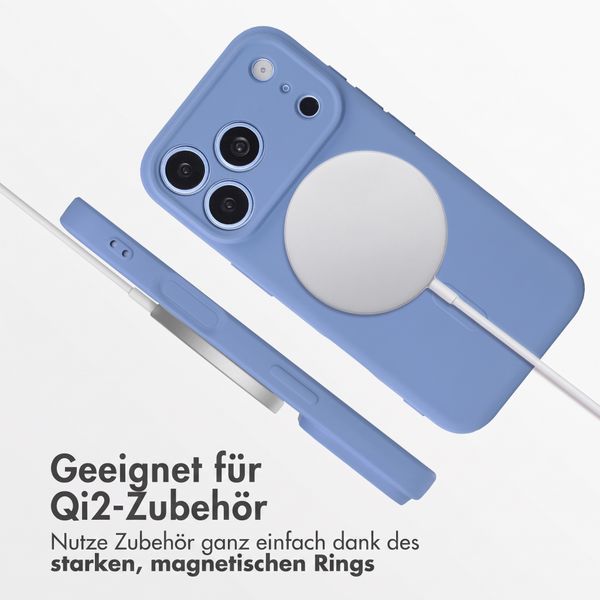 imoshion Color Back Cover mit MagSafe Apple iPhone 18 Pro / 17 Pro - Blau