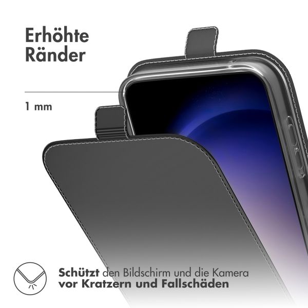 Accezz Flip Case Samsung Galaxy S23 FE - Schwarz