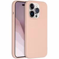 Accezz Liquid Silikoncase für das Apple iPhone 14 Pro - Rosa
