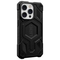 UAG Monarch Backcover MagSafe für das iPhone 14 Pro - Kevlar Black