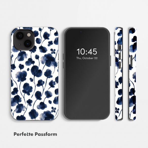 Selencia Vivid Back Cover Apple iPhone 14 - Midnight Blossom