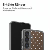 imoshion Design Hülle Samsung Galaxy S25 FE - Polka Dot Bruin