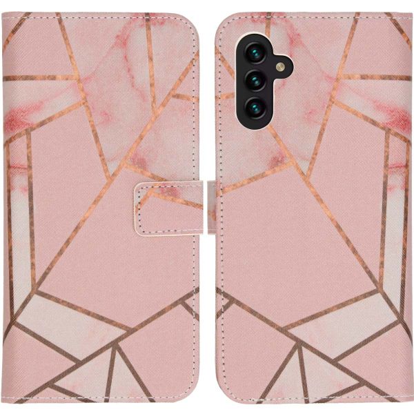 imoshion Design TPU Klapphülle für das Samsung Galaxy A13 (5G) / A04s - Pink Graphic