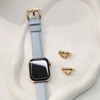 Burga Armband aus echtem Leder für Apple Watch | 38/40/41/42 mm - Dream / Gold