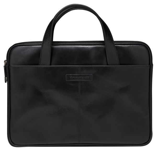 dbramante1928 Silkeborg Laptoptasche 16 Zoll - Echtes Leder - Black